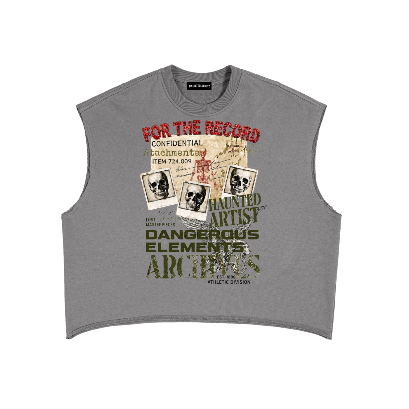 French Terry Boxy Tank Top