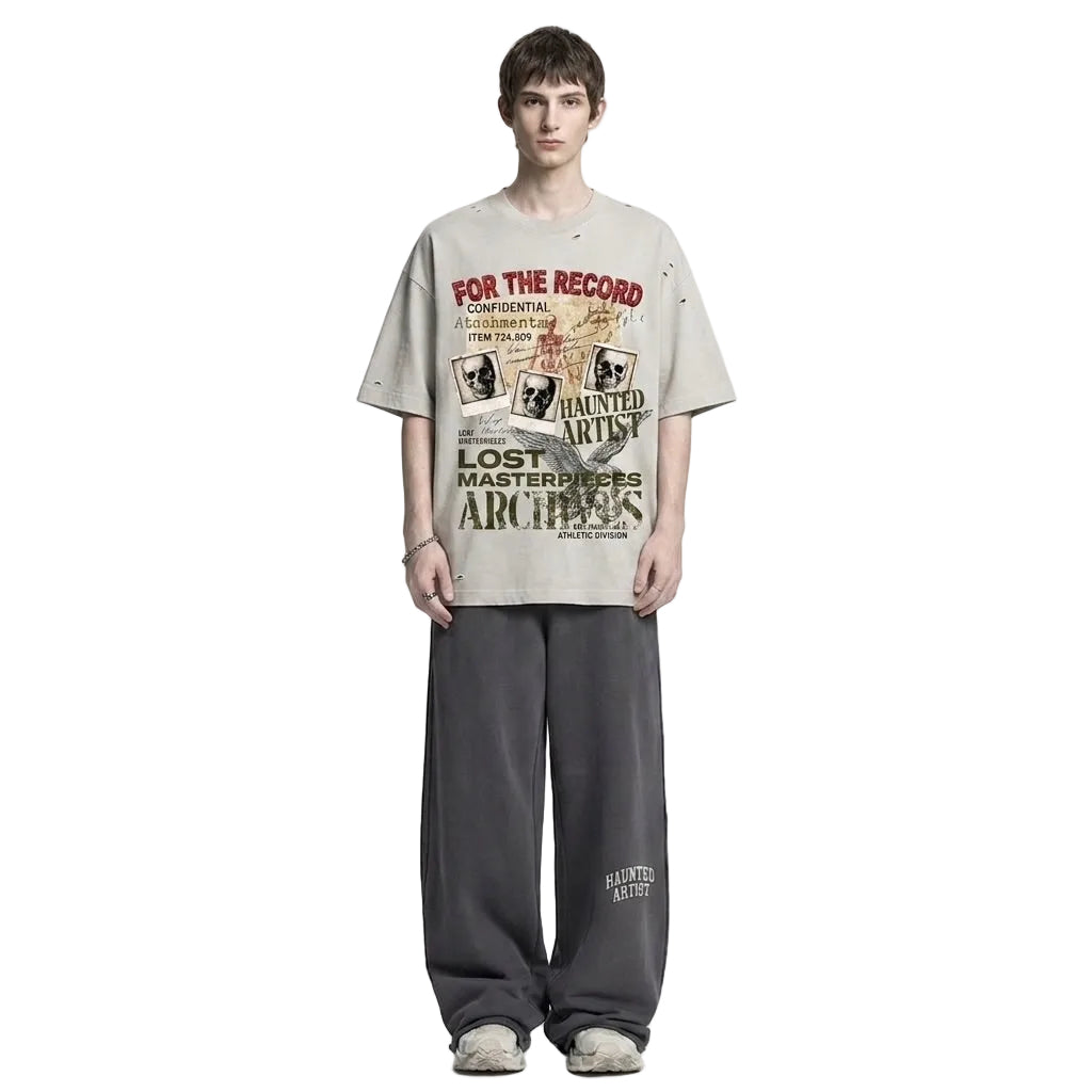 Vintage Distressed Boxy Oversized T-Shirt