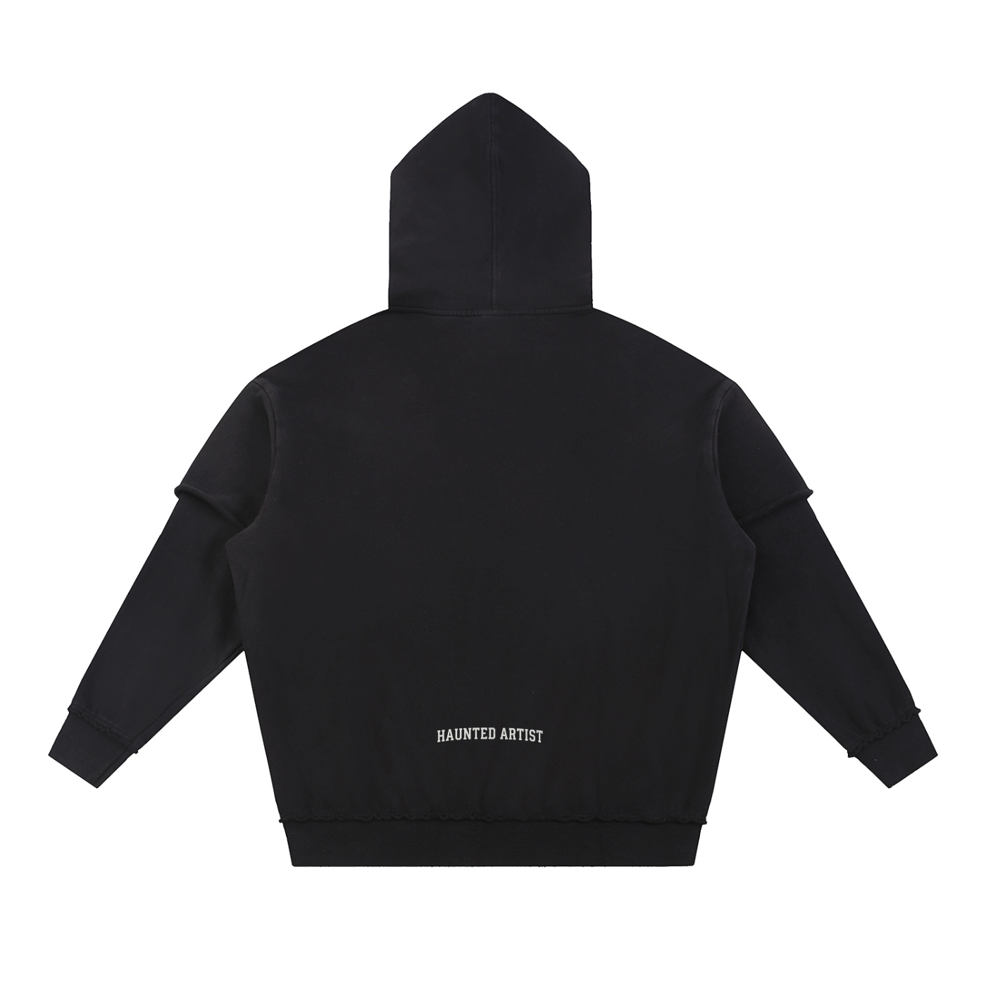 Snow Washed Double Layered Hoodie