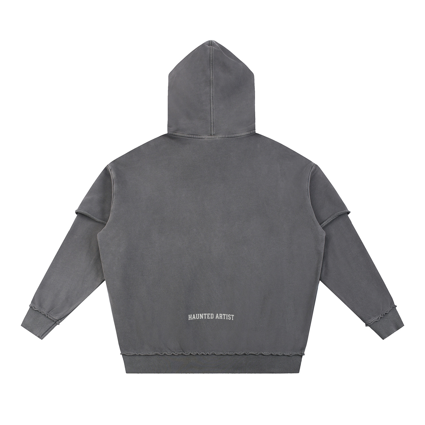 Snow Washed Double Layered Hoodie